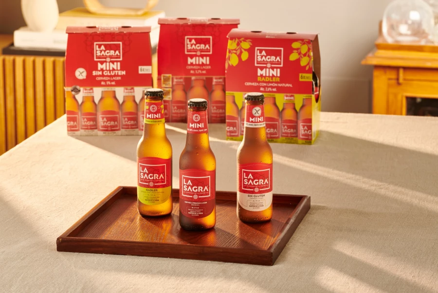Cerveza La Sagra presenta un nuevo formato mini de 20 cl
