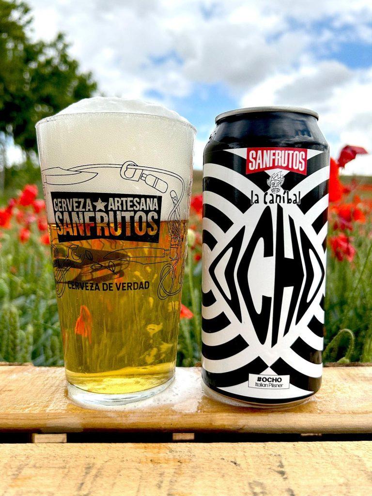 Cerveza SanFrutos y La Caníbal unen fuerzas con #Ocho, inspirada en la tradición del birrificio italiano