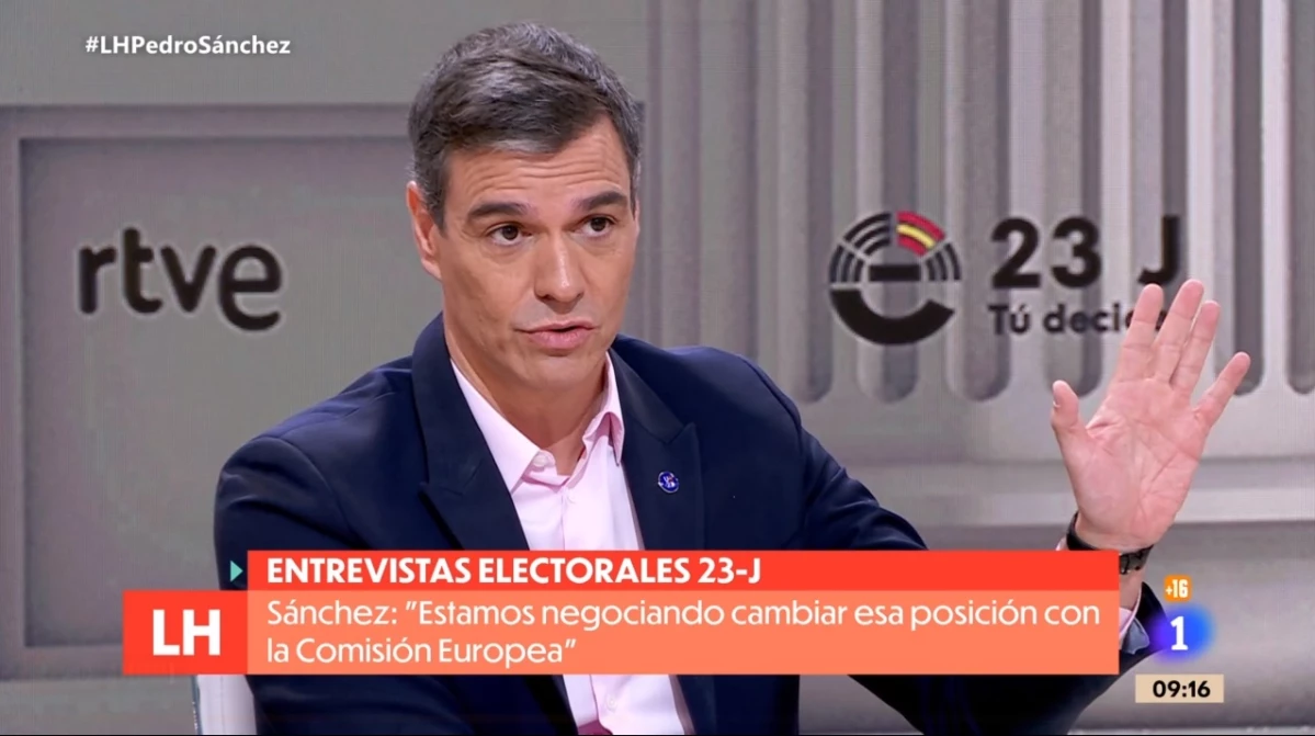 El presidente del gobierno asegura que no habrá peajes en 2024