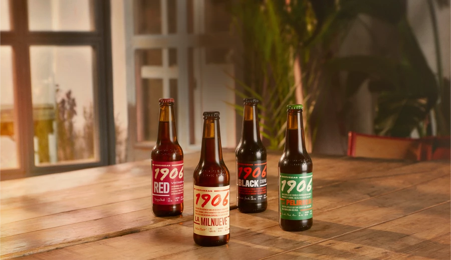 Las cervezas de la gama 1906 de Hijos de Rivera, reconocidas en los World Beer Awards