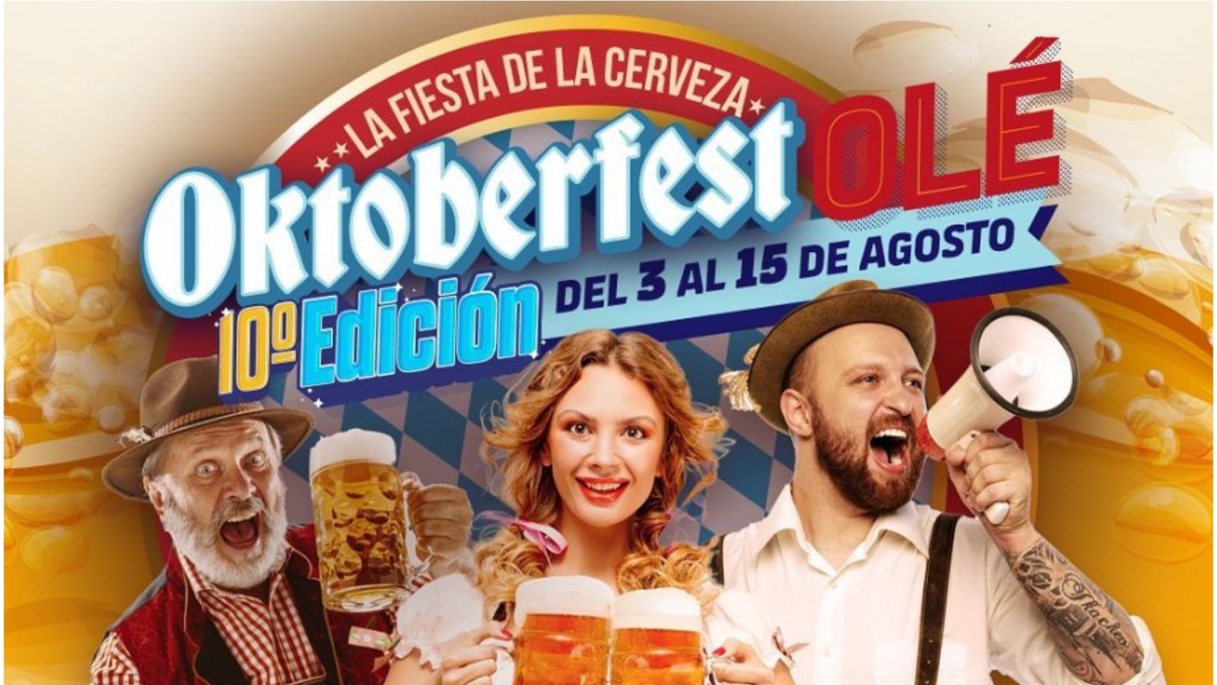 Vuelve el Oktoberfest: A Coruña celebrará la fiesta de la cerveza del 3 al 15 de agosto
