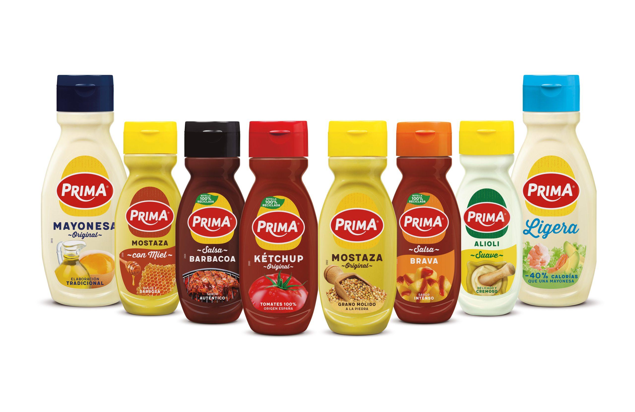 Salsas prima. Nueva imagen renovada y comprometida.
