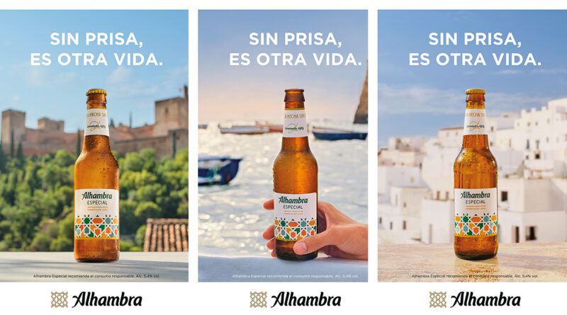 Andalucía, protagonista de la campaña ‘sin prisa, es otra vida’ de Cervezas Alhambra