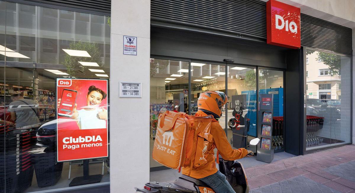 Dia amplía de 50 a 300 tiendas la cobertura de su servicio de reparto con Just Eat