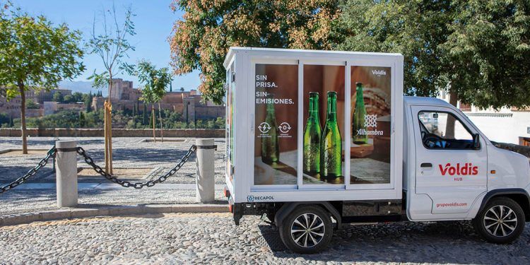 Mahou San Miguel revoluciona la distribución sostenible con su hub urbano en Cervezas Alhambra