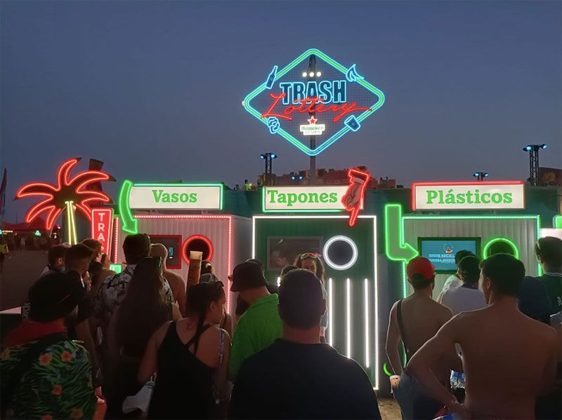 Heineken anima a reciclar con una «lotería de basura»