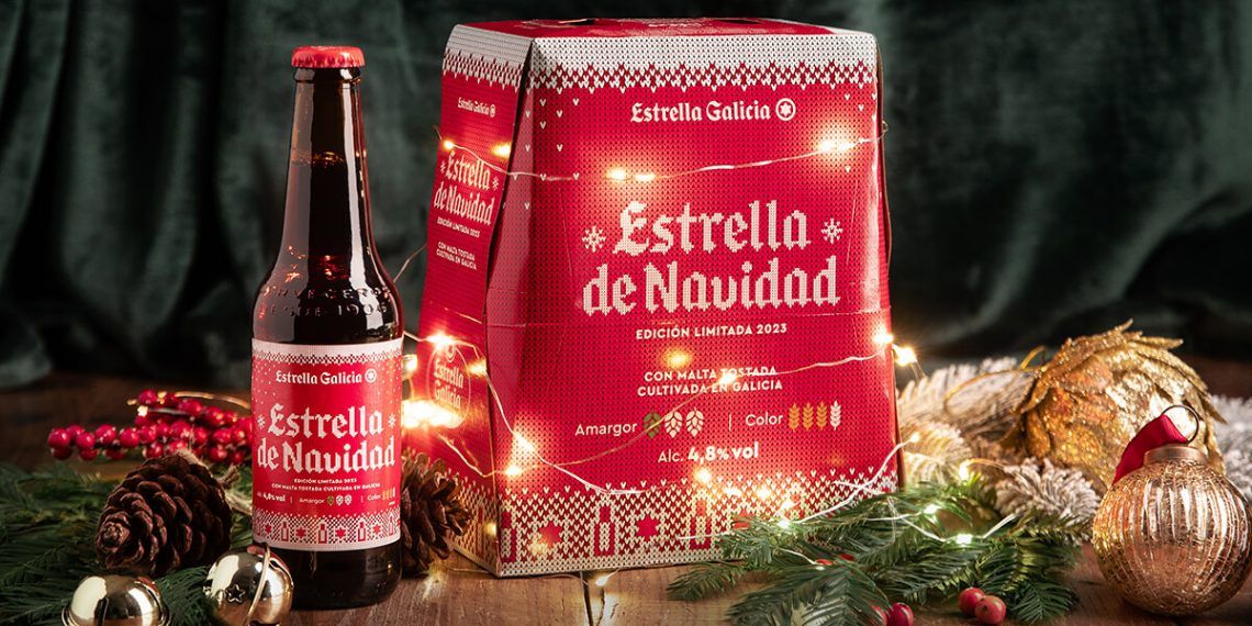 Estrella Galicia presenta una nueva receta de su Estrella de Navidad