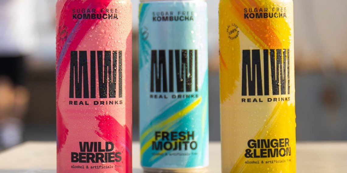 Miwi estrena formato lata para su kombucha