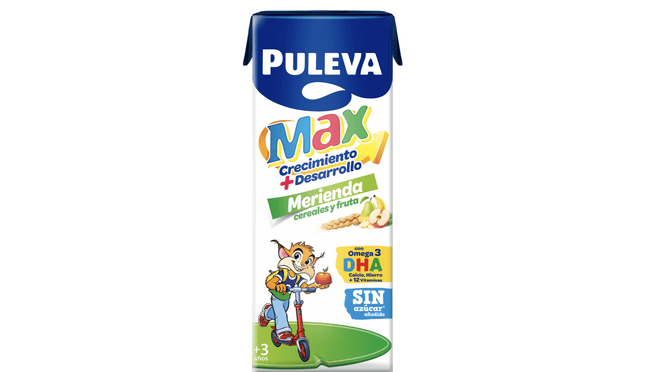 Puleva presenta ‘Max Merienda’, un tentempié saludable para completar la merienda a partir de 3 años