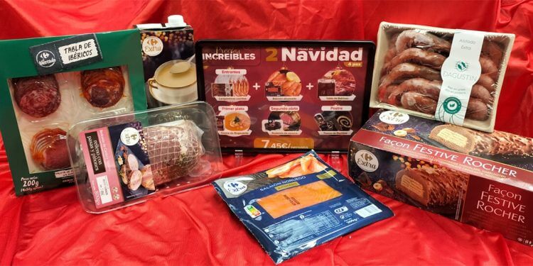 Carrefour pone a la venta menús de Navidad económicos para ayudar a las familias