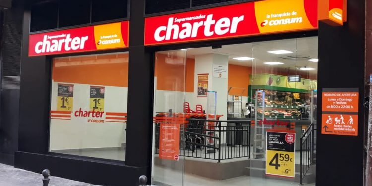 Charter, la franquicia de Consum, roza las 450 tiendas tras abrir 52 nuevos puntos de venta en 2023
