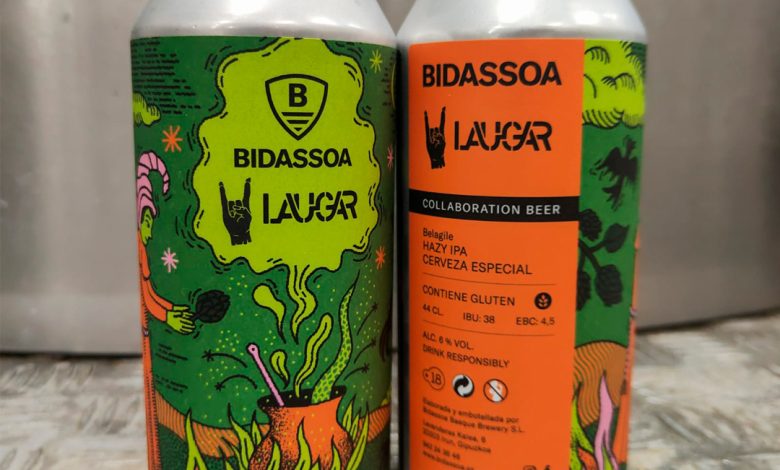 Bidassoa Basque Brewery y Laugar unen fuerzas para lanzar una cerveza llena de ‘alquimia’