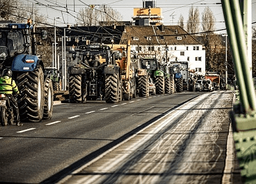 Las tractoradas impactan en el gran consumo