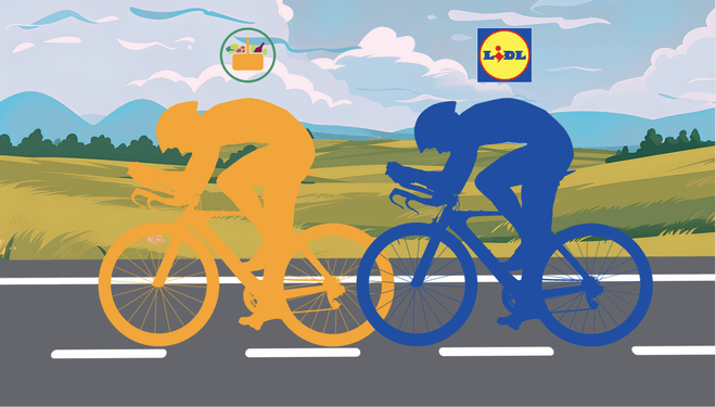 Lidl, cada vez más cerca del crecimiento de Mercadona en categorías FMCG
