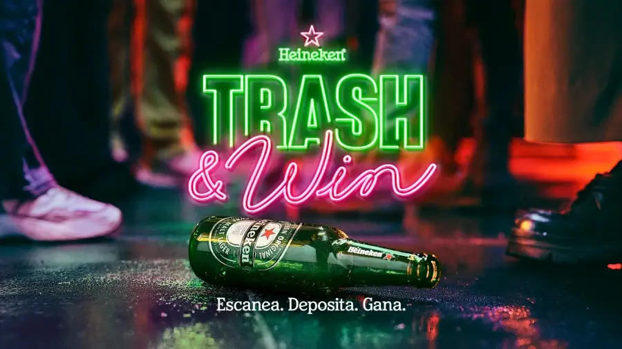Heineken convierte las botellas y latas vacías en una oportunidad para ganar premios