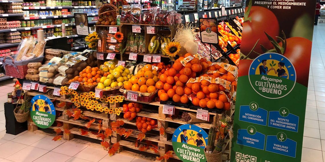 Alcampo ofrece 270 productos de marca propia bajo el nuevo programa ‘Cultivamos lo Bueno’