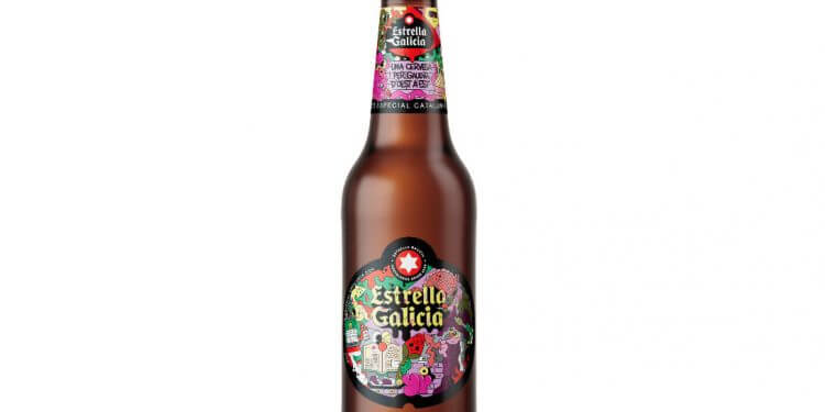 Estrella Galicia pone a la venta una edición especial dedicada a Cataluña