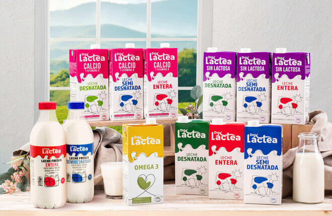 Dia prevé que en 2024 toda la leche de su marca propia sea de origen 100% español