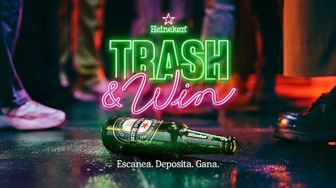 Heineken lanza una app web para el correcto reciclaje de botellas y latas