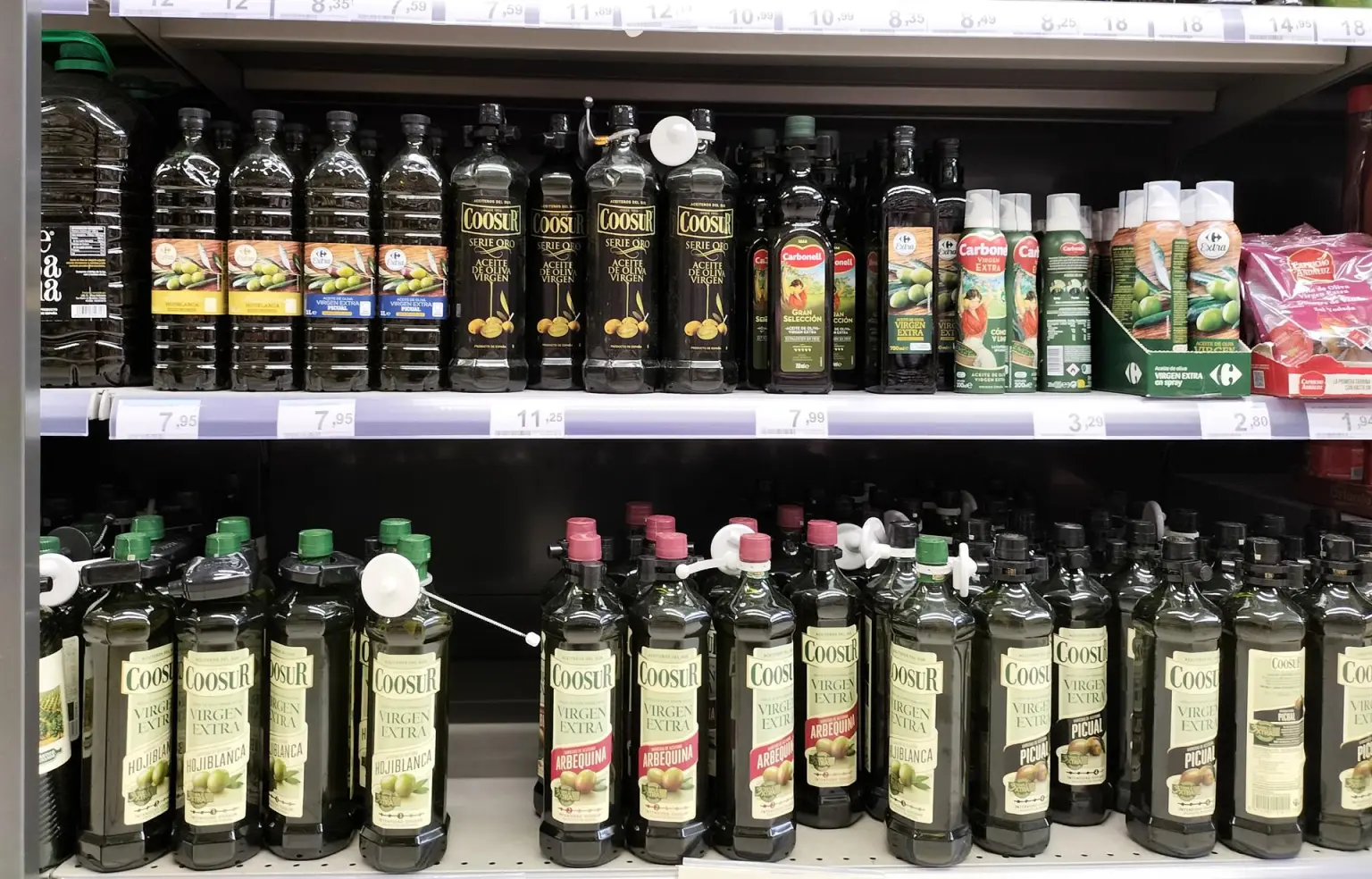 Las cooperativas prevén escasez de aceite de oliva al final de la campaña