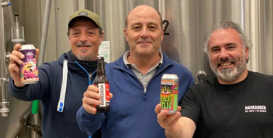 Euskadi y Navarra se unen para crear la primera cervecera 100% local del norte