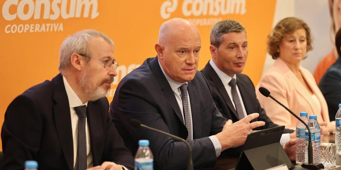 Consum elevó su facturación un 13,6% y logró un beneficio de más de 100 millones en 2023