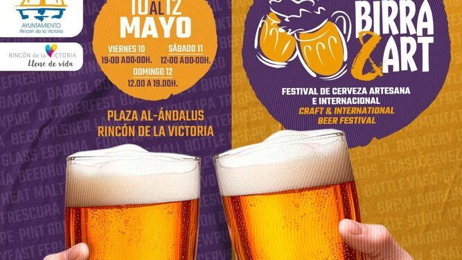 ‘Birra&Art’ regresa a Rincón de la Victoria con las mejores cervezas artesanales de Europa