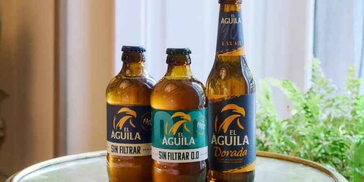 El Águila presenta su nueva cerveza 0,0 sin filtrar