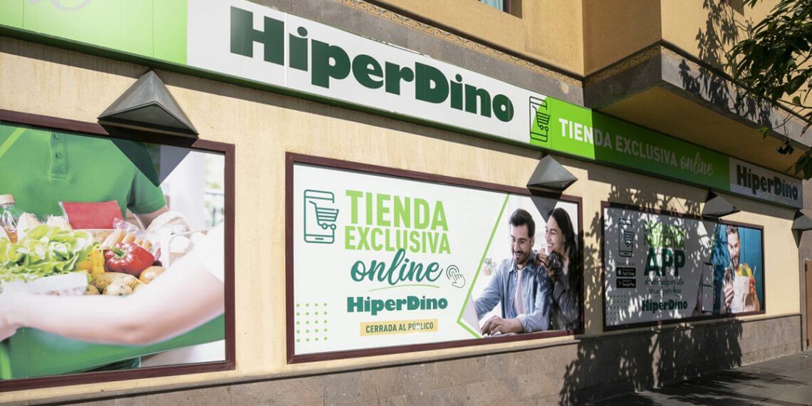HiperDino refuerza su servicio de compra online con entregas en el mismo día