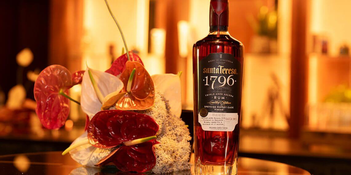 Santa Teresa trae a España su innovador ron 1796 Speyside