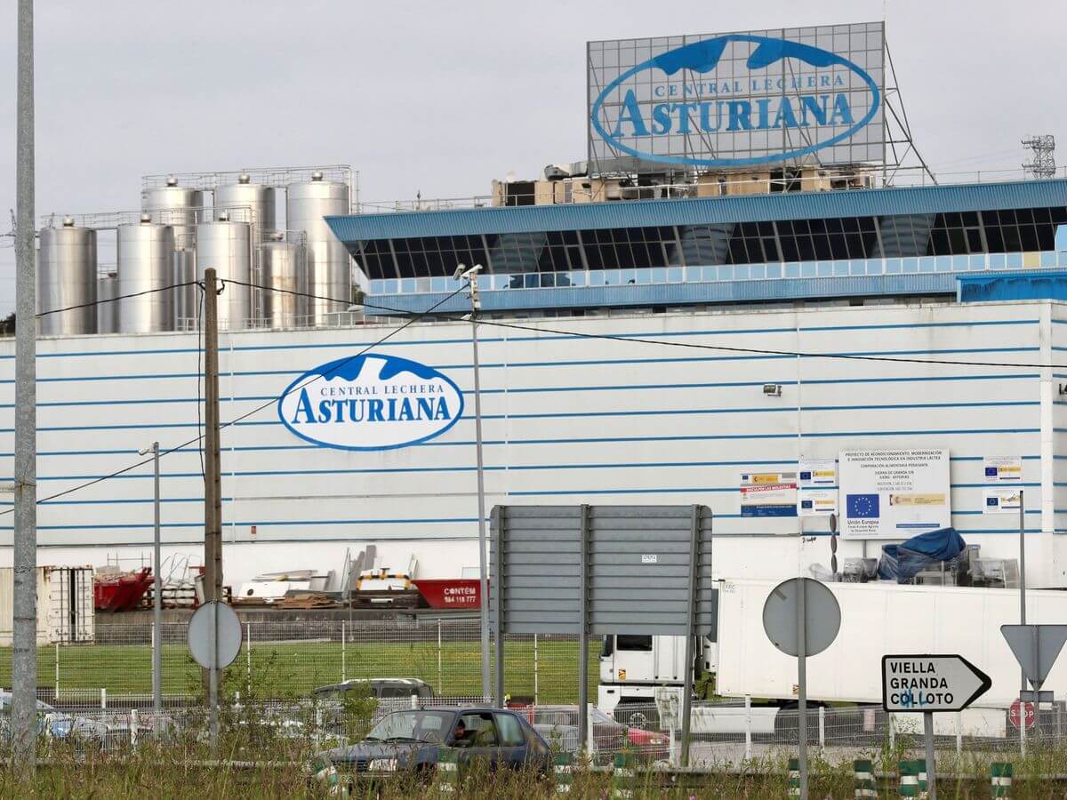Central Lechera Asturiana aumentó sus ingresos en un 8,4%, para superar los 1.000 M