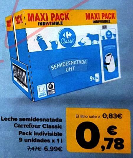 Unión de Uniones denuncia que Gadis, Carrefour y Lidl usa la leche como producto reclamo