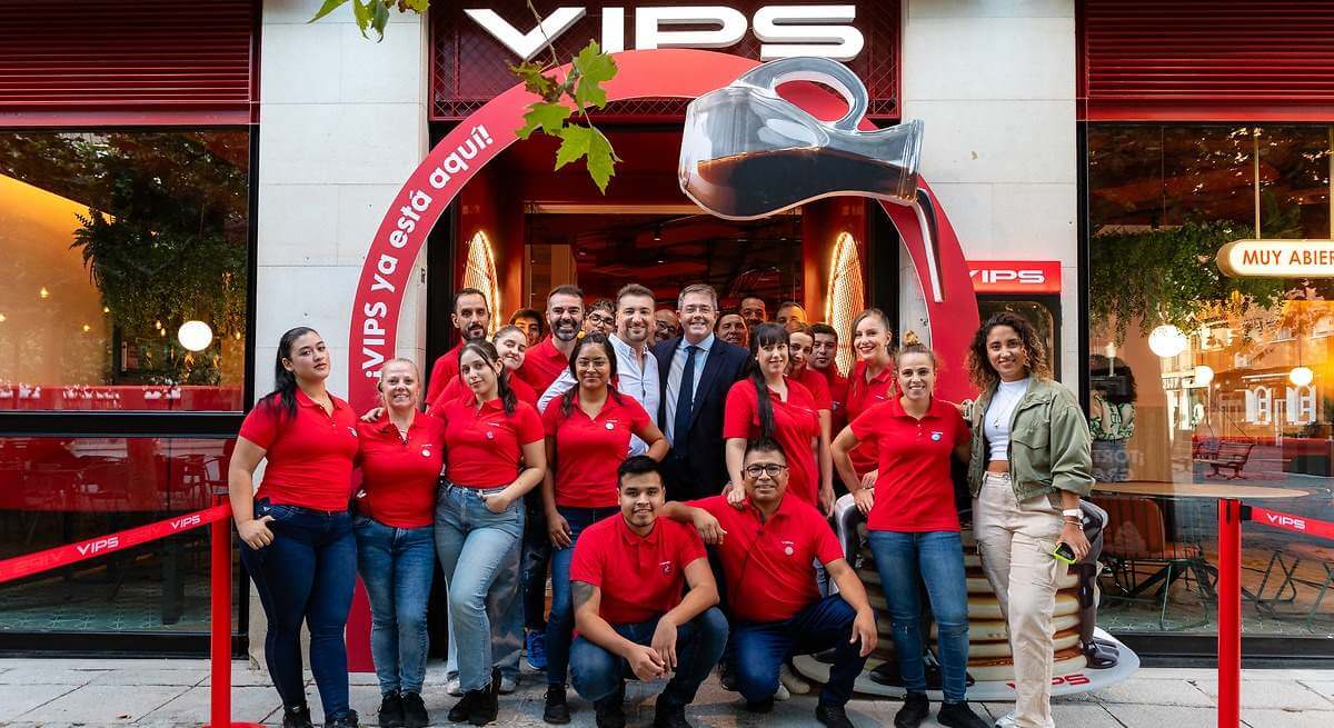 Vips alcanza el hito del centenar de restaurantes en Madrid con una apertura en Leganés