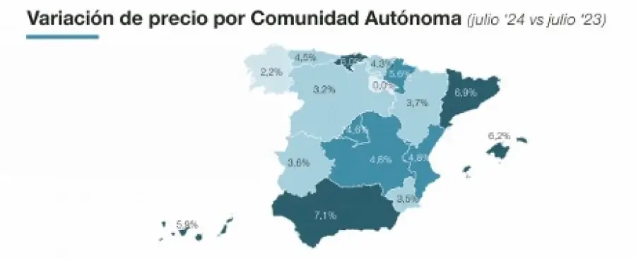 Los restaurantes de Andalucía, Cataluña y Baleares, los que más suben los precios