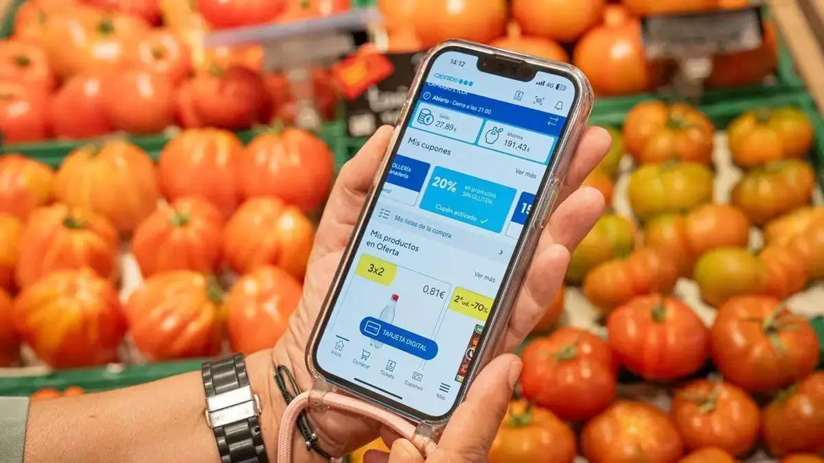 Caprabo impulsa el uso de su App para finalizar 2024 con más del 30% de clientes digitales