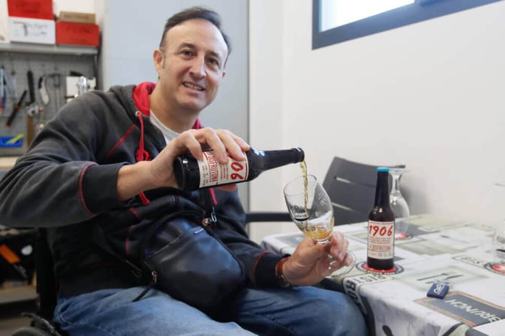 La cerveza ‘Disfrutona’ de premio que se hace en una casa en León