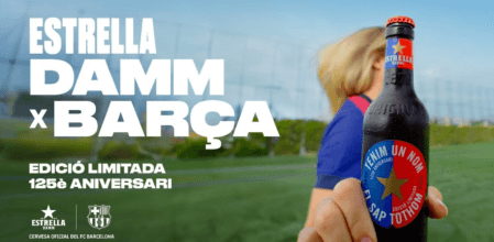 Estrella Damm lanza una edición limitada para celebrar los 125 años del Barça