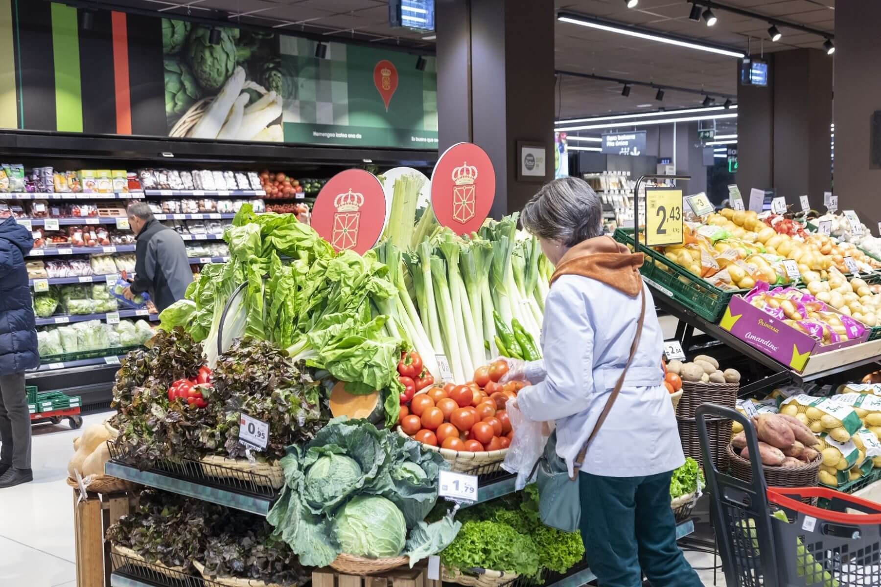 Las compras de EROSKI a proveedores comerciales de Navarra ascienden a 116 millones de euros en el primer semestre de 2024
