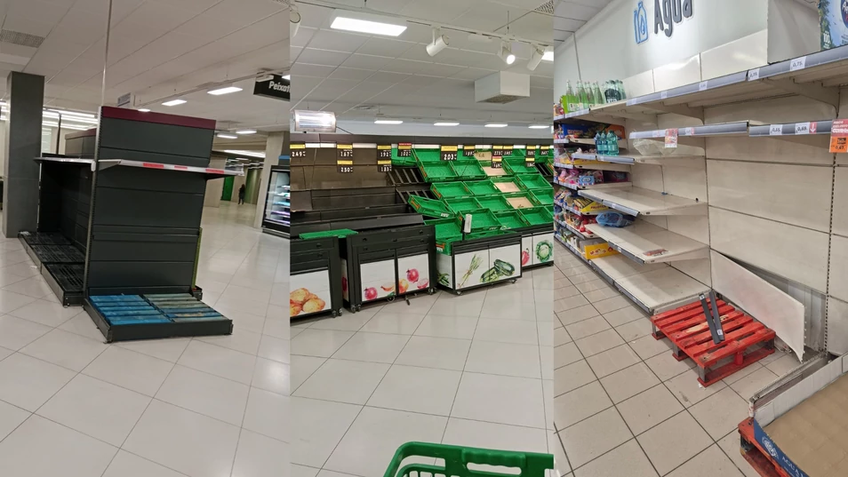 «En 2 horas se ha acabado el agua para 3 días»: desabastecimiento en Mercadona y Consum en Valencia
