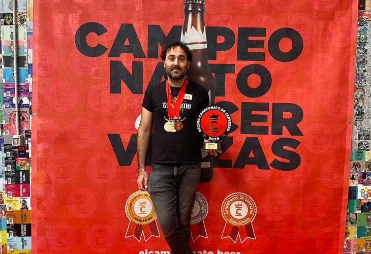 Tres medallas para la cerveza artesana insular Grahame Pearce