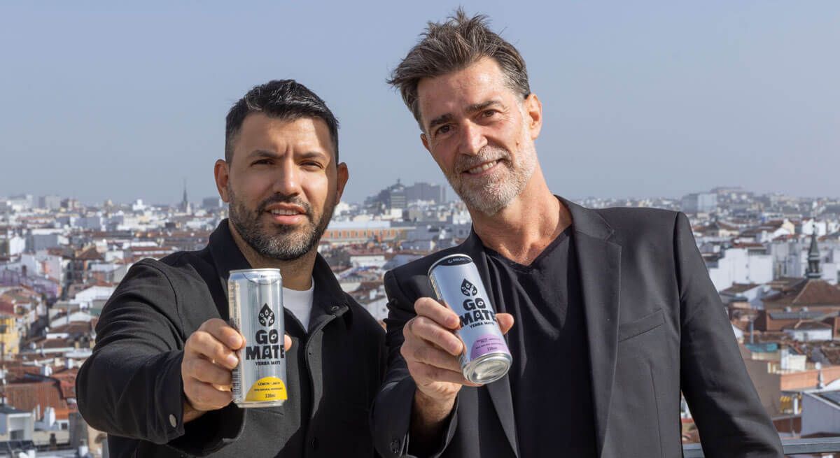 El Kun Agüero  lanza su propia marca de refrescos