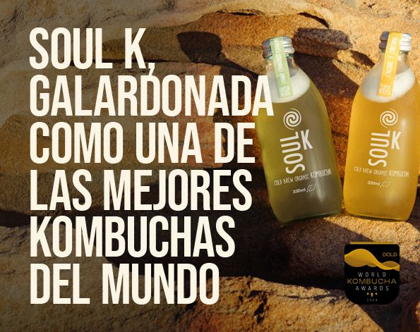 La marca de kombucha de Hijos de Rivera ha sido premiada, un año más, en los prestigiosos World Kombucha Awards
