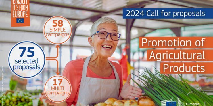 La UE financiará 75 campañas para promocionar los productos agrícolas europeos
