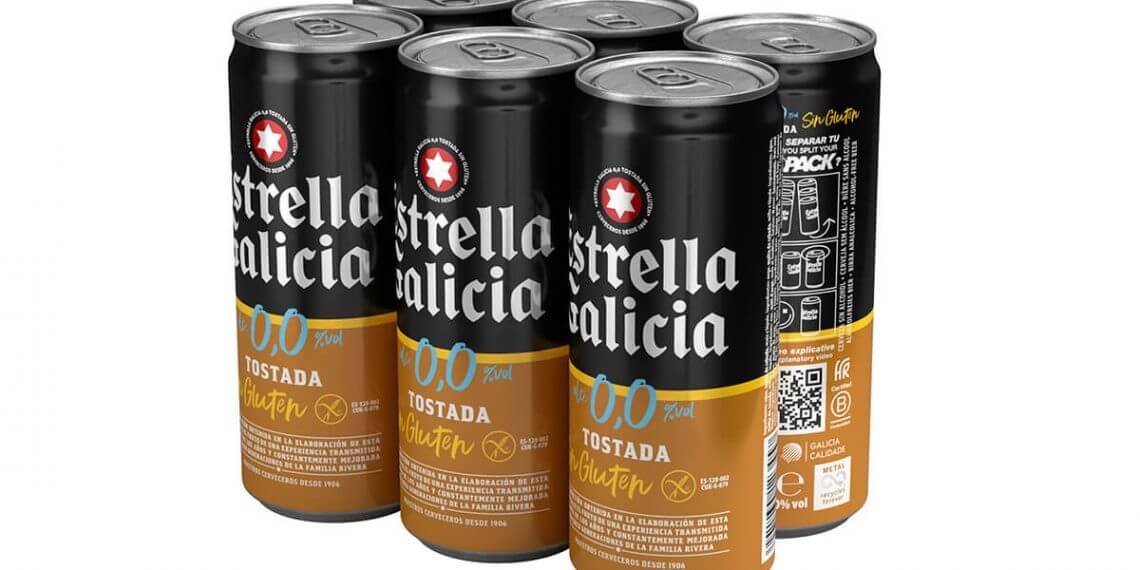 Estrella Galicia 0,0 amplía su gama con la nueva Tostada Sin Gluten