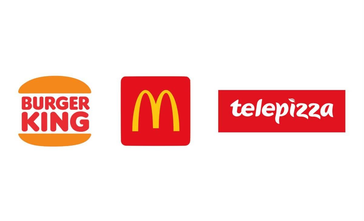 Burger King, Mcdonalds y Telepizza, el top 3 de marcas de restauración del consumo online en España