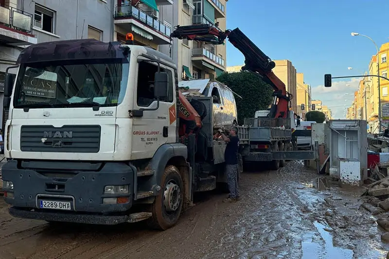 El Gobierno valenciano tampoco dará ayudas a los transportistas afectados por la DANA