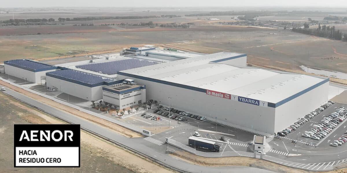 Ybarra consigue el certificado hacia Residuo Cero en su planta de producción de Sevilla