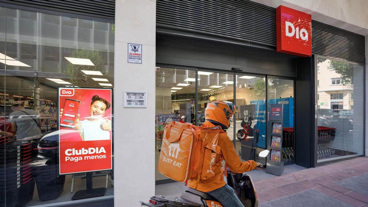 Just Eat frena el impulso de la compra online en Alcampo, Mercadona y Aldi