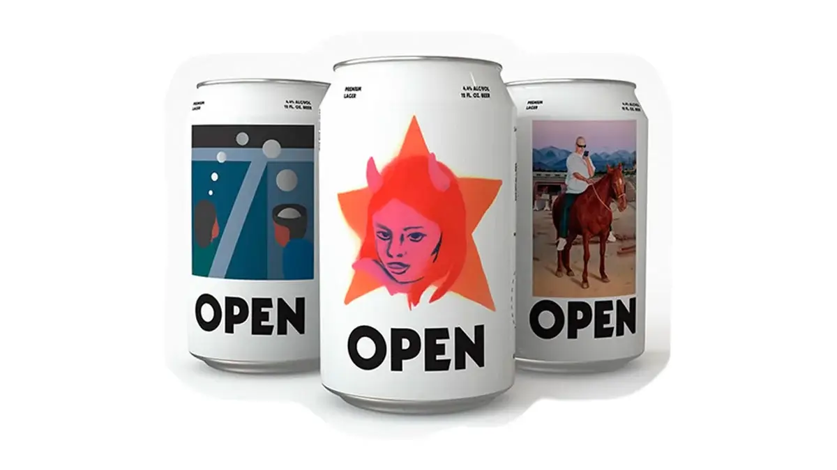 OPEN BEER presenta una nueva serie de cervezas artísticas