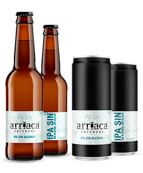 Arriaca refuerza su IPA SIN alcohol y sin gluten con el lanzamiento del formato botella